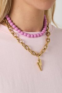 Bliksem hanger ketting