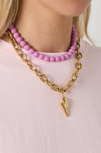 Bliksem hanger ketting