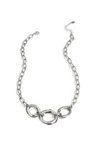 Ketting met ronde statement stukken