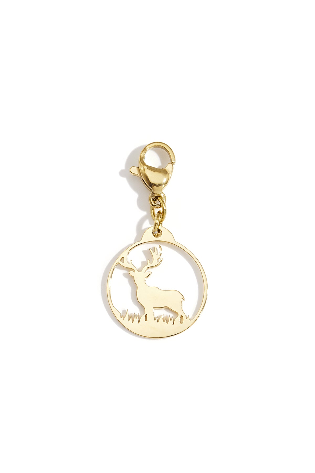 Elegant Gold Color Stainless Steel Ring for Christmas