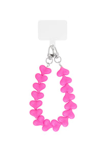 Chic Heart-Shaped Phone Chain for Daily Use
