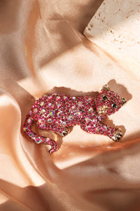 Elegant Fuchsia Brooch - Alloy Charm for All Occasions