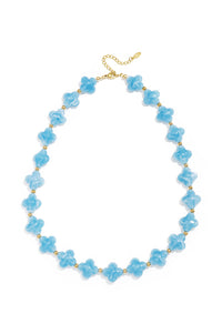 Charming Spring/Summer Beaded Necklace in Vibrant Colors