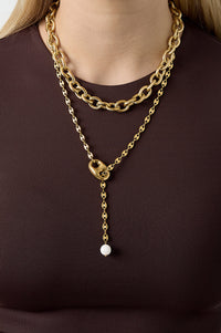 Gecombineerde shakel ketting