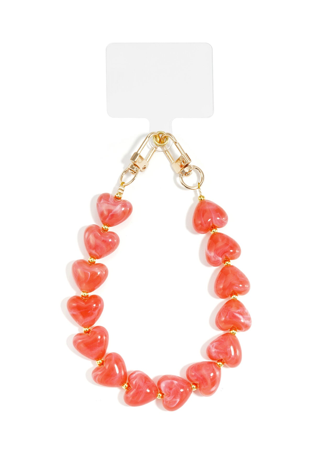 Chic Acrylic Phone Chain for Stylish Protection