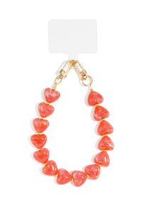 Chic Acrylic Phone Chain for Stylish Protection