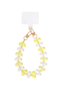 Vibrant Acrylic Heart Phone Chain for Everyday Style