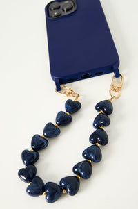 Chic Acrylic Phone Chain for Stylish Protection