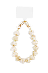 Chic Acrylic Phone Chain for Stylish Protection