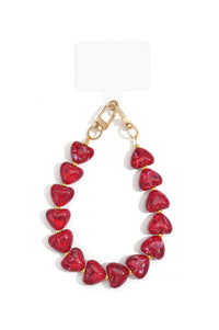 Chic Acrylic Phone Chain for Stylish Protection