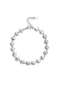Roestvrijstalen kettingarmbanden Hart Simple Daily Simple Series Damessieraden