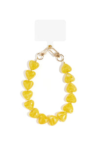 Chic Acrylic Phone Chain for Stylish Protection