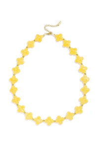 Charming Spring/Summer Beaded Necklace in Vibrant Colors
