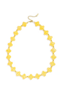 Charming Spring/Summer Beaded Necklace in Vibrant Colors