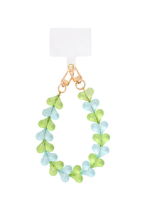 Vibrant Acrylic Heart Phone Chain for Everyday Style