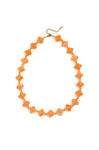 Charming Spring/Summer Beaded Necklace in Vibrant Colors