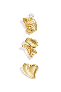 Elegant Gold-Toned Brooches for All Occasions