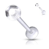 Labret retainer ideaal voor MRI scans en onopvallend mogelijk.