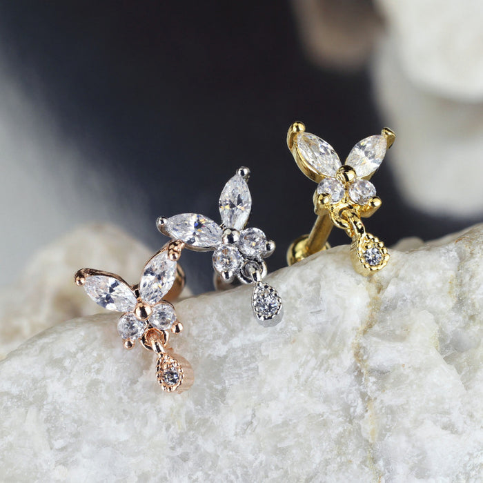 OUFER Helix Stud Threadless Conch Piercing Sieraden 316l Chirurgisch OUFER Helix Stud Threadless Conch Piercing Sieraden 316l Chirurgisch